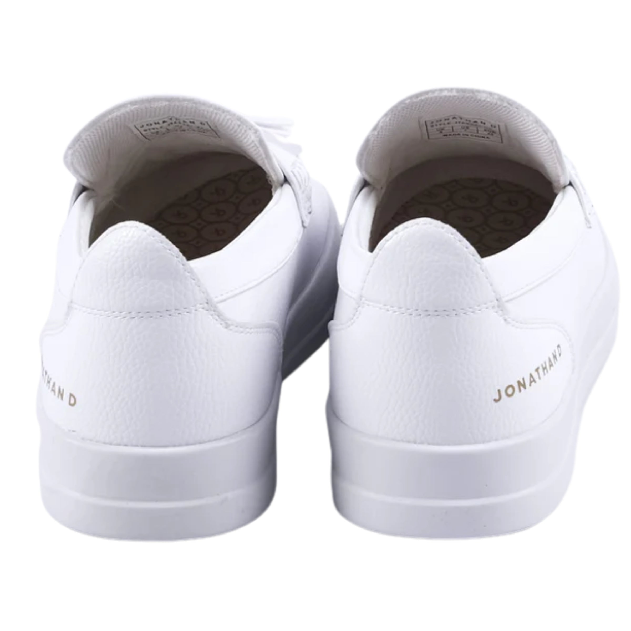 Jonathan D Shoe Tassel White